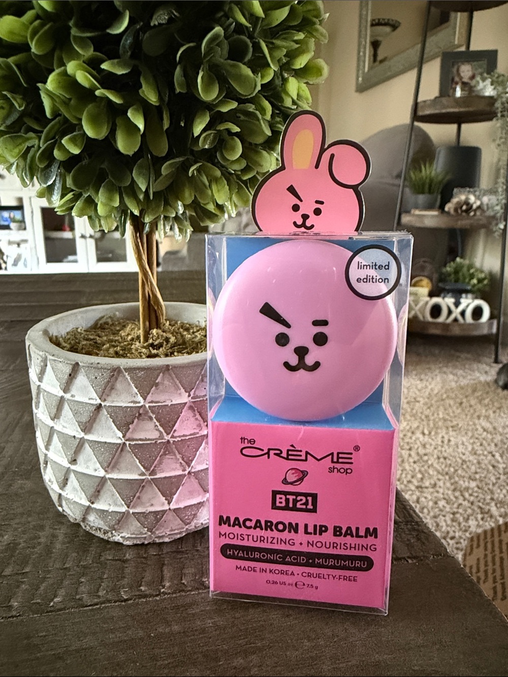 The Crème Shop Macaron Lip Balm - moisturizing and nourishing!